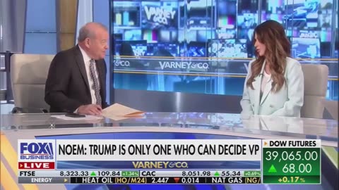 'You Need To Stop': Gov. Noem Snaps At Fox Business Anchor Pushing Her On VP Aspirations