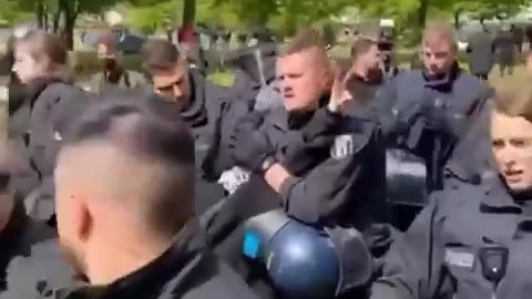 In Germany Police Brutality Against Protesters