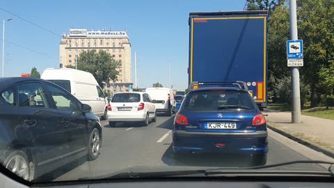 A mi városunk Budapest - Budapesti autósközlekedés megbénítva
