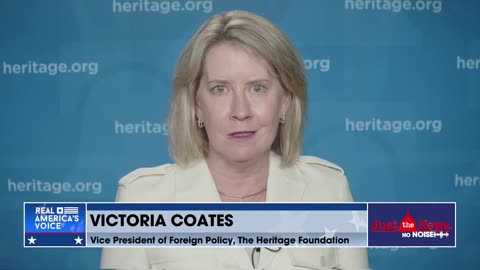 Victoria Coates criticizes Biden for holding up military aid to Israel