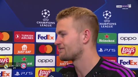 Matthijs de Ligt: “The linesman told me: sorry, I made a mistake”.