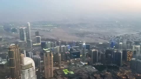 Night Mode On Top Of Burjkhalifa (Nature Hub)