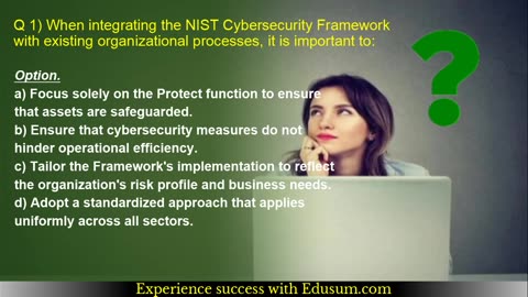 How to Prepare for Implementing the NIST Cybersecurity Framework Using COBIT 2019 Exam?