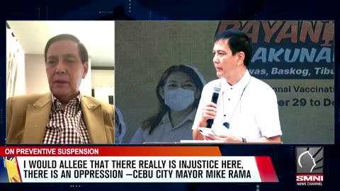 Cebu Mayor Mike Rama, nakakaramdam ng injustice at oppression sa suspension sa kanya