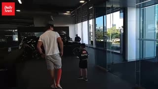 Sharks hero helps ill youngster live his dream