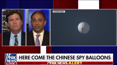 Tucker Carlson questions why the Pentagon decided not to shoot down the Chinese spy balloon.