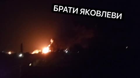 Rail Depot Hit by Ukrainian Missiles Overnight