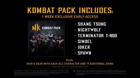 Mortal Kombat 11 Ultimate - Kombat Pack 2 Rambo, Rain, Mileena