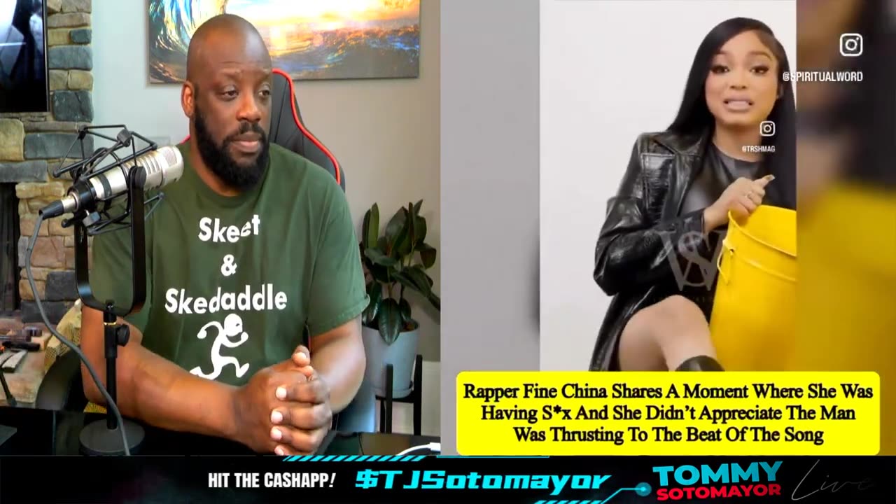 Female Rapper 'Fine China' Describes Having Sex With Random Man & What He Did That Disgusted Her!