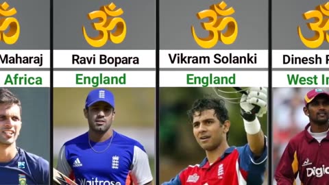 Sanatana- Hindu- Cricketers from Different Country