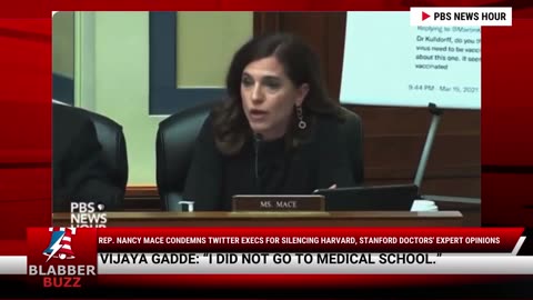 Rep. Nancy Mace Condemns Twitter Execs for Silencing Harvard, Stanford Doctors' Expert Opinions