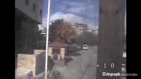 Moment of Turkey earthquake caught on security camera