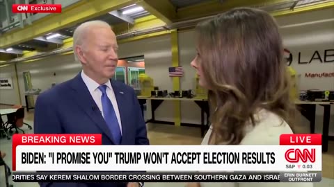 Biden on Trump: "The guy is not a Democrat with a small D"
