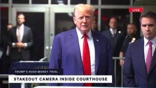 Trump Statement: Stormy Daniels “Hush Money” Hoax Trial - 5.6.2024 - End of Day