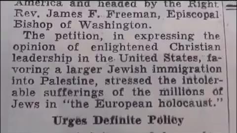 Newspaper Articles About 6,000,000 JEWS Before WWll