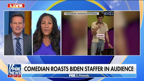 Comedian's roast of Biden staffer goes viral Gutfeld Fox News
