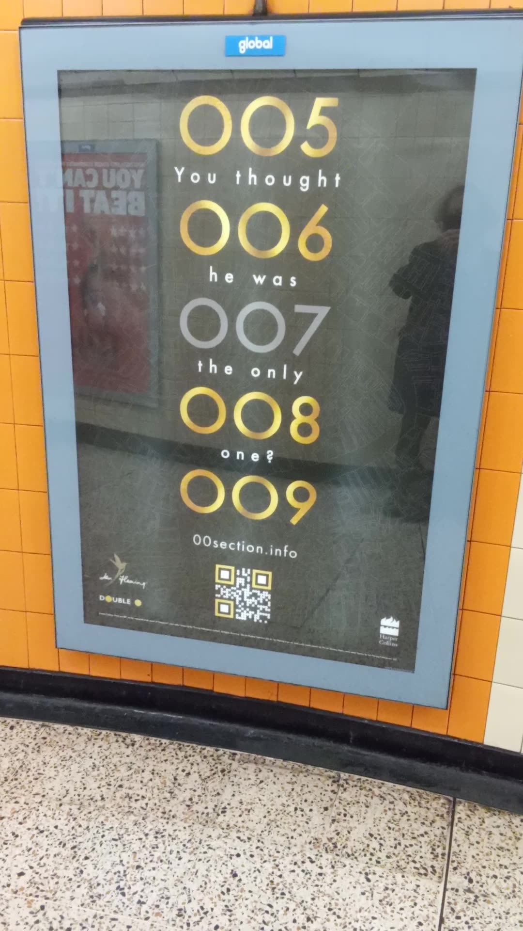 New 007 Book on the Metro