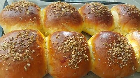 How to make Hamburger buns with authentic Restaurant Flavor.