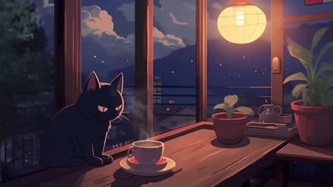 1 Hour Lofi Cat • Relax with my cat - Sleep, Relax, Study, Chill Song