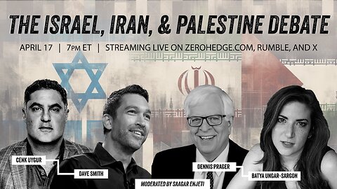 WATCH: THE ISRAEL, IRAN & PALESTINE DEBATE