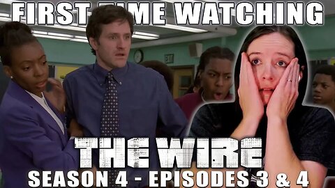 THE WIRE | TV Reaction | Season 4 - Ep. 3 + 4 | First Time Watching | The First Day of School!