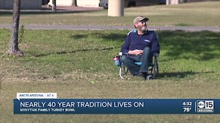 Valley founder of decades-old family turkey bowl game back after COVID-19 battle