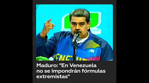 Maduro afirma que en Venezuela no se impondrá “la fórmula extremista” de Milei y Bolsonaro