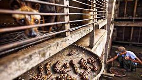 How Civet make World Most Expensive Coffee - Civet Coffee Farming - Coffee Harvest and Processing