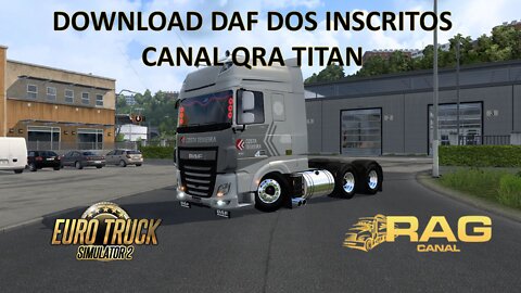 100% Mods Free: DAF BR Edit QRA Titan