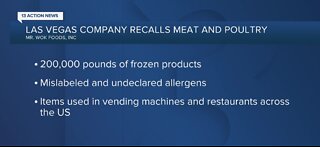 Mr. Wok Foods recalling thousands of pounds of meat