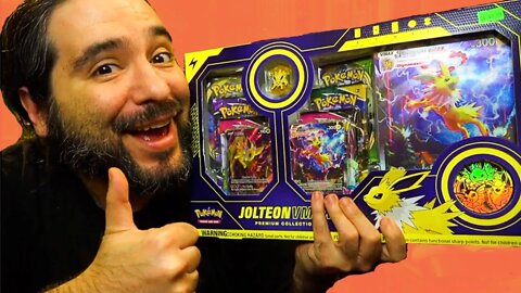 Jolteon VMAX Premium Collection Box Opening! IS IT WORTH IT? | 8-Bit Eric