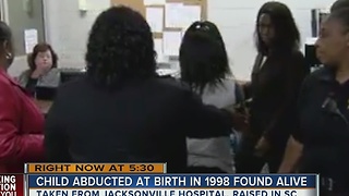 Child abducted at birth in 1998 found alive