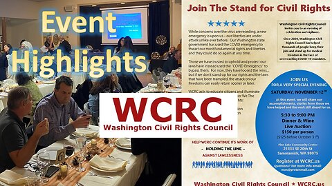HIGHLIGHTS From the WCRC Dinner and Auction