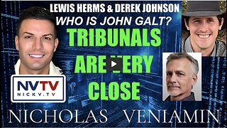 Lewis Herms & Derek Johnson Say's Tribunals Are Very Close w/ Nicholas Veniamin THX John Galt SGANON