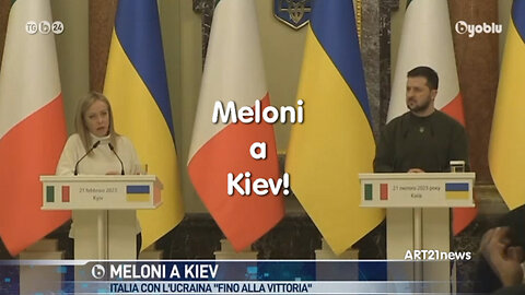 Meloni a Kiev!