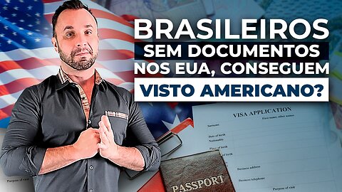 Brasileiros indocumentados nos EUA podem conseguir Visto Americano