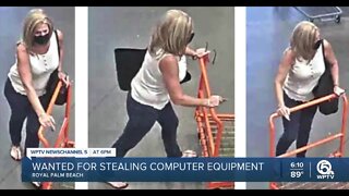 Woman accused of stealing $3,000 worth of computer equipment, groceries from Costco