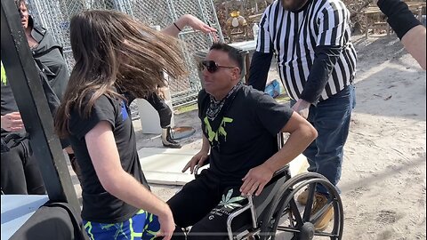 MODERN JESUS MAKES CRIPPLED WRESTLER WALK AGAIN