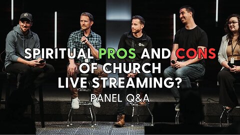 Worship and Tech Q&A - Live Streaming, Leadership, Gear Recommendations