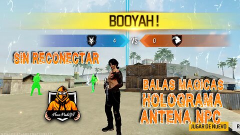 OBB Actualizado Balas Mágicas + Holograma + Antena NPC // Free Fire 2023