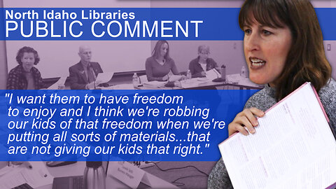Kim wants a library safe to explore with age-appropriate content, not sexually explicit material.
