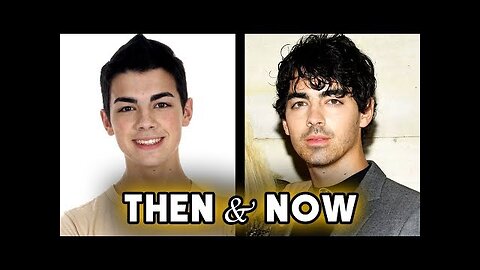 Jonas Brothers Glow Up Timelapse 2019 - Then & Now