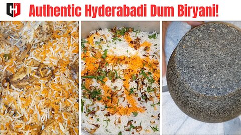 Authentic Hyderabadi Dum Biryani Recipe with Homemade Masala | Kachay Gosht ki Biryani | #htv7