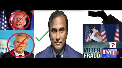 Trump/RFK Jnr Won't Save You! - How they Fraud the Election Votes (Dr Shiva)