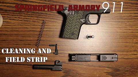 Springfield 911 Basic Cleaning and Field Strip