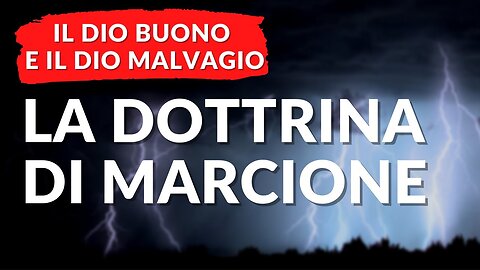 LA DOTTRINA GNOSTICA ED ERETICA DI MARCIONE DI SINOPE DEL MARCIONISMO DOCUMENTARIO Il marcionismo era un sistema di credenze dualistiche precristiane,diceva che c'erano 2 dei opposti uno buono Gesù Cristo e uno malvagio il Dio ebraico biblico