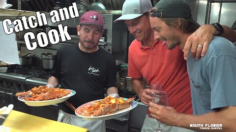 Fishing Mahi on Light Tackle and Diablo Lobster | Catch N Cook at Lazy Lobster Key Largo
