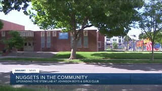 Nuggets gave $40K to redo the STEM lab at the Johnson Boys and Girls Club