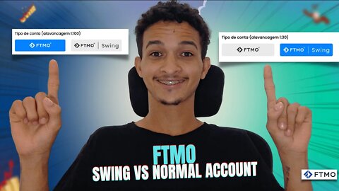 FTMO SWING vs FTMO NORMAL - Qual a MELHOR? Tem Regras Diferentes! na Conta Challenge Forex Trading
