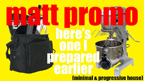 MATT PROMO - Here's One I Prepared Earlier (02.09.08)